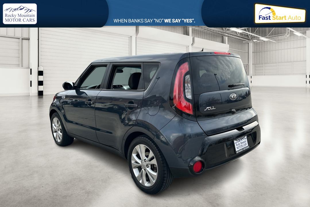 2016 Blue Kia Soul + (KNDJP3A55G7) with an 2.0L L4 DOHC 16V engine, 6A transmission, located at 344 S Washington Blvd, Ogden, UT, 84404, (801) 399-1799, 41.255482, -111.970848 - Photo#5