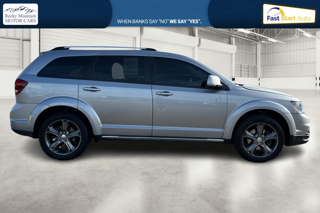 2017 Silver Dodge Journey Crossroad FWD (3C4PDCGB5HT) with an 2.4L L4 DOHC 16V engine, 4A transmission, located at 344 S Washington Blvd, Ogden, UT, 84404, (801) 399-1799, 41.255482, -111.970848 - Photo#1