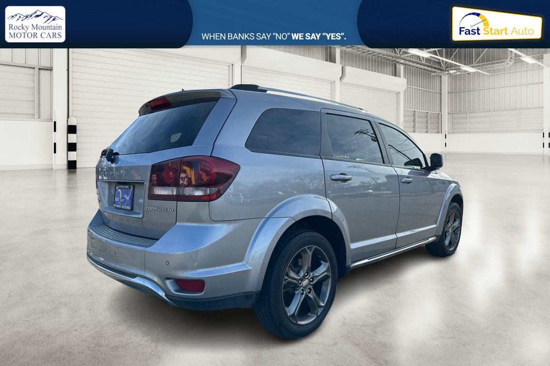 2017 Silver Dodge Journey Crossroad FWD (3C4PDCGB5HT) with an 2.4L L4 DOHC 16V engine, 4A transmission, located at 344 S Washington Blvd, Ogden, UT, 84404, (801) 399-1799, 41.255482, -111.970848 - Photo#2