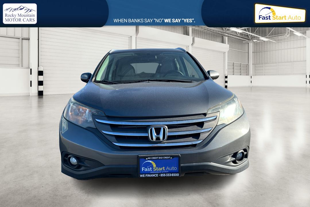 2013 Gray Honda CR-V EX-L 2WD 5-Speed AT (2HKRM3H74DH) with an 2.4L L4 DOHC 16V engine, 5-Speed Automatic transmission, located at 344 S Washington Blvd, Ogden, UT, 84404, (801) 399-1799, 41.255482, -111.970848 - Photo#9