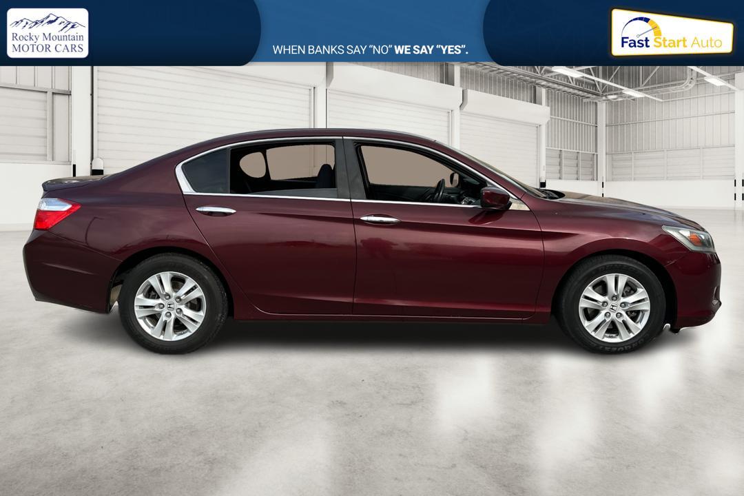 2014 Red Honda Accord Sport Sedan CVT (1HGCR2F5XEA) with an 2.4L L4 DOHC 16V engine, Continuously Variable Transmission transmission, located at 767 S State Road, Pleasant Grove, UT, 84062, (801) 785-1058, 40.354839, -111.736687 - Photo#1