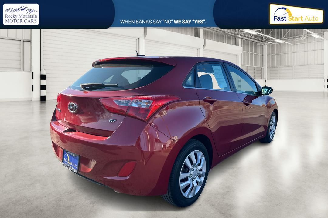 2016 Red Hyundai Elantra GT A/T (KMHD35LH0GU) with an 2.0L L4 16V DOHC engine, 6A transmission, located at 7755 State Street, Midvale, UT, 84047, (801) 753-9063, 40.610329, -111.892159 - Photo#2