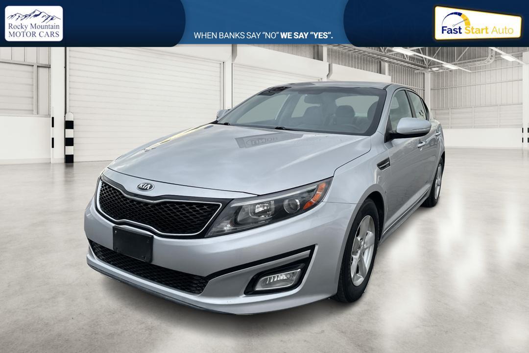 2014 Silver Kia Optima LX (KNAGM4A71E5) with an 2.4L L4 DOHC 16V engine, 6-Speed Automatic transmission, located at 7755 State Street, Midvale, UT, 84047, (801) 753-9063, 40.610329, -111.890656 - Photo#8