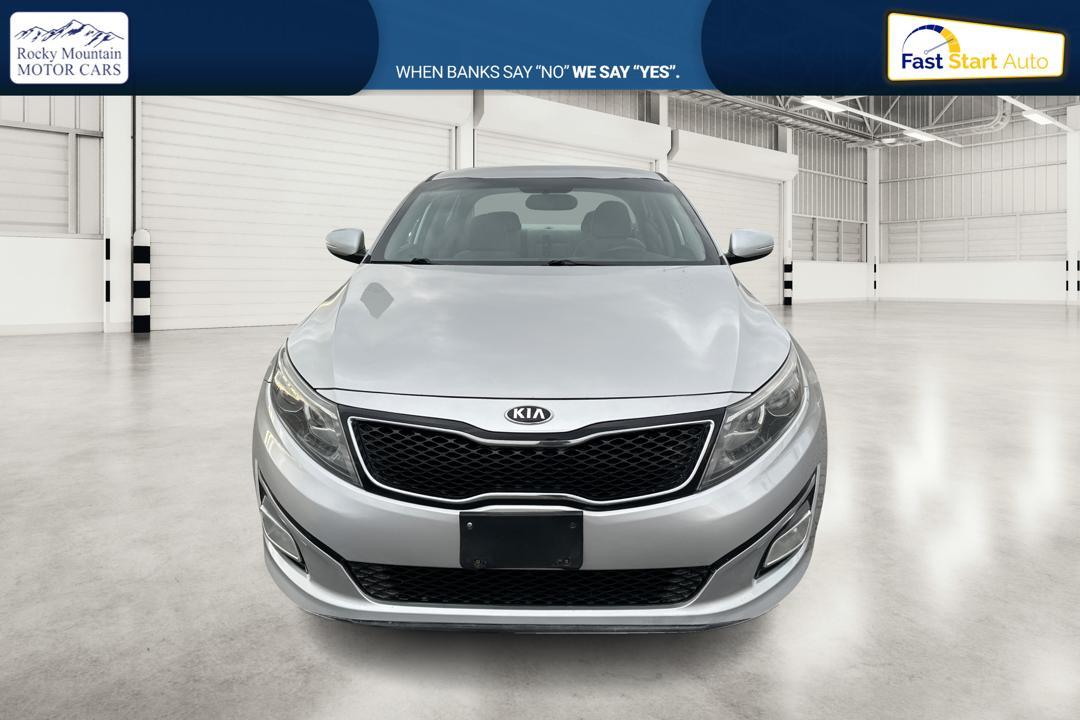 2014 Silver Kia Optima LX (KNAGM4A71E5) with an 2.4L L4 DOHC 16V engine, 6-Speed Automatic transmission, located at 7755 State Street, Midvale, UT, 84047, (801) 753-9063, 40.610329, -111.890656 - Photo#9