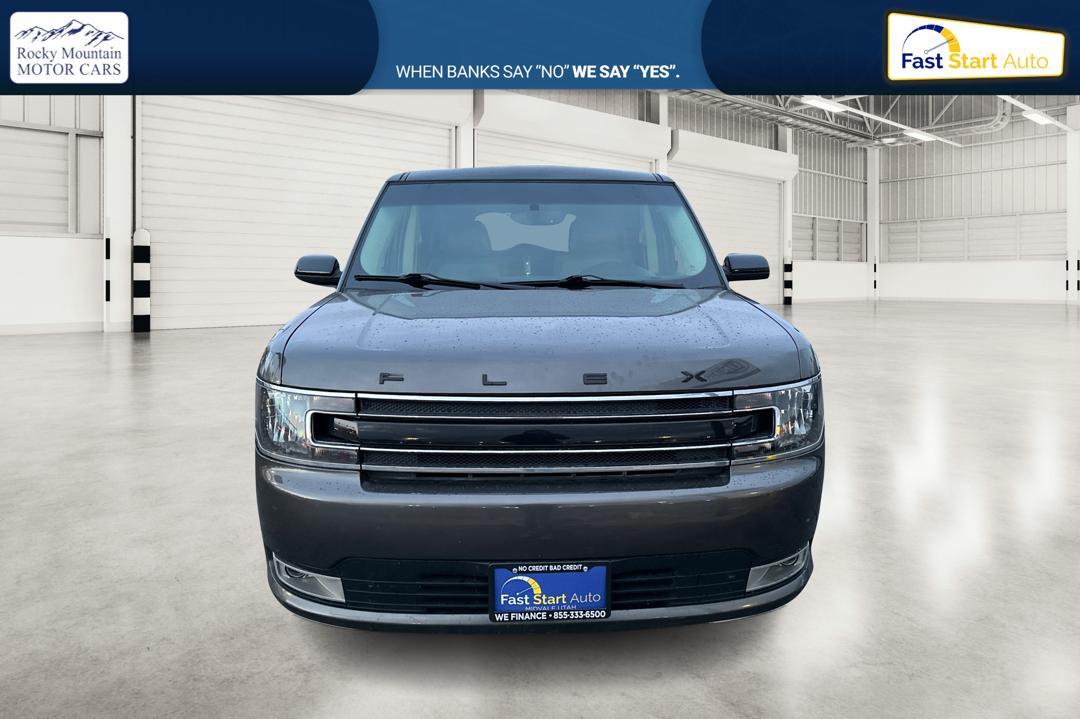 2016 Gray Ford Flex SEL FWD (2FMGK5C84GB) with an 3.5L V6 DOHC 24V engine, 6A transmission, located at 7755 State Street, Midvale, UT, 84047, (801) 753-9063, 40.610329, -111.890656 - Photo#9