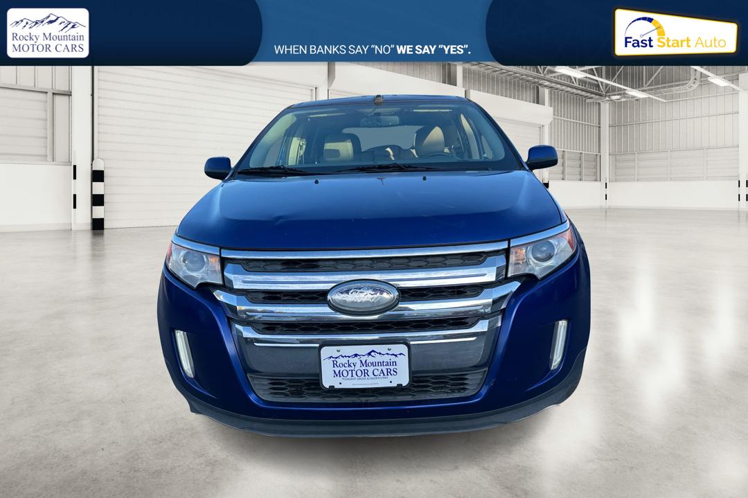 2013 Blue Ford Edge SEL FWD (2FMDK3J94DB) with an 2.0L L4 DOHC 16V engine, 6-Speed Automatic transmission, located at 767 S State Road, Pleasant Grove, UT, 84062, (801) 785-1058, 40.354839, -111.736687 - Photo#9