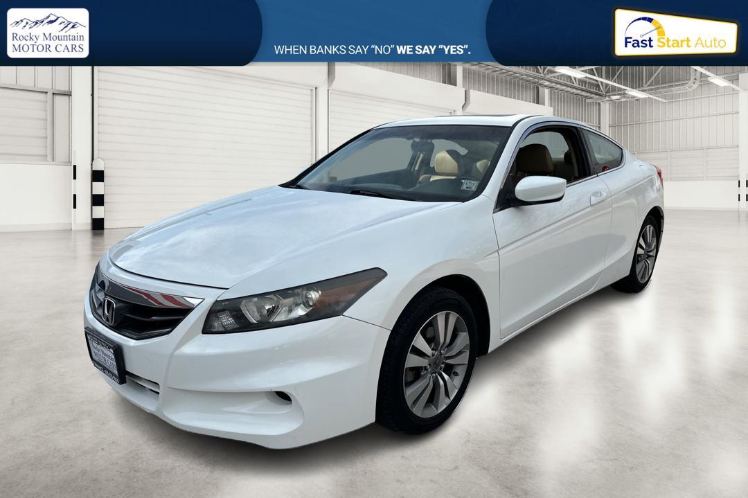 2012 White Honda Accord EX-L Coupe AT (1HGCS1B86CA) with an 2.4L L4 DOHC 16V engine, 6-Speed Automatic transmission, located at 344 S Washington Blvd, Ogden, UT, 84404, (801) 399-1799, 41.255482, -111.970848 - Photo#8