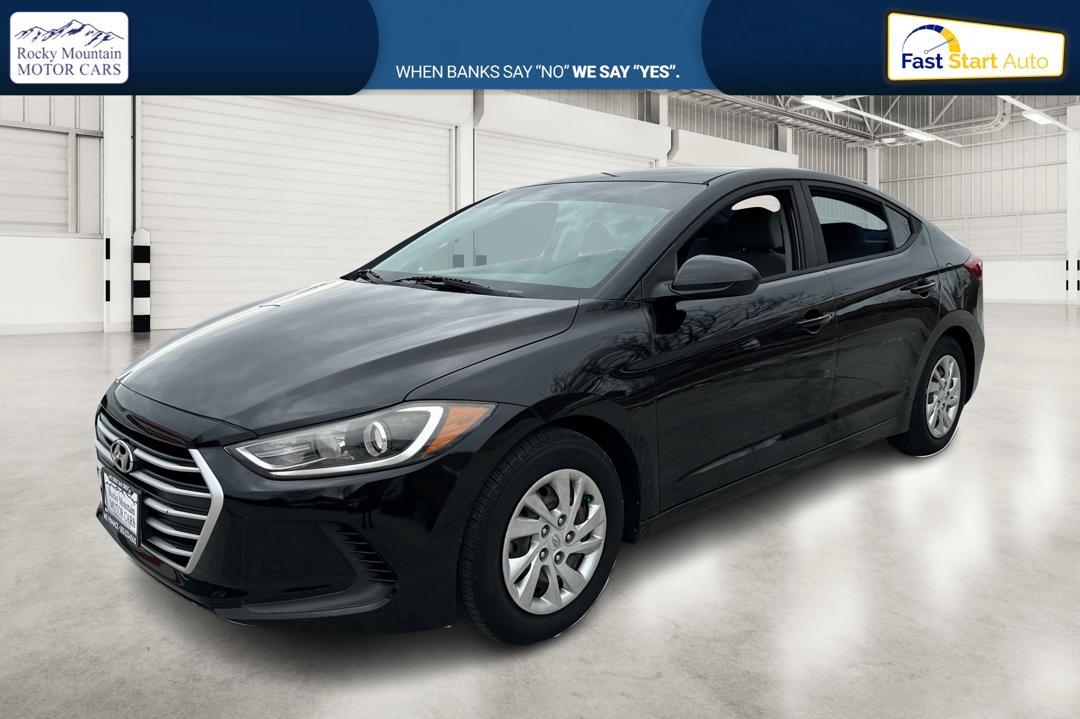 2017 Black Hyundai Elantra SE 6AT (KMHD74LF5HU) with an 1.8L L4 DOHC 16V engine, 6A transmission, located at 767 S State Road, Pleasant Grove, UT, 84062, (801) 785-1058, 40.354839, -111.736687 - Photo#8