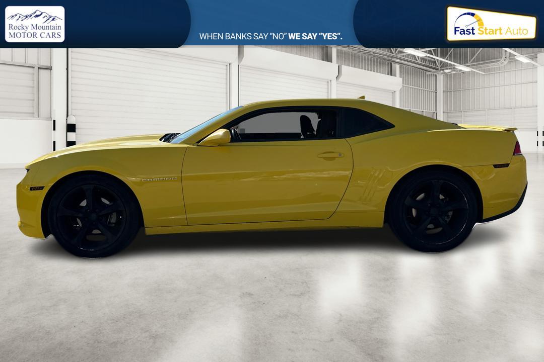 2015 Yellow Chevrolet Camaro 1LT Coupe (2G1FD1E37F9) with an 3.6L V6 DOHC 24V FFV engine, 6-Speed Automatic transmission, located at 767 S State Road, Pleasant Grove, UT, 84062, (801) 785-1058, 40.354839, -111.736687 - Photo#6