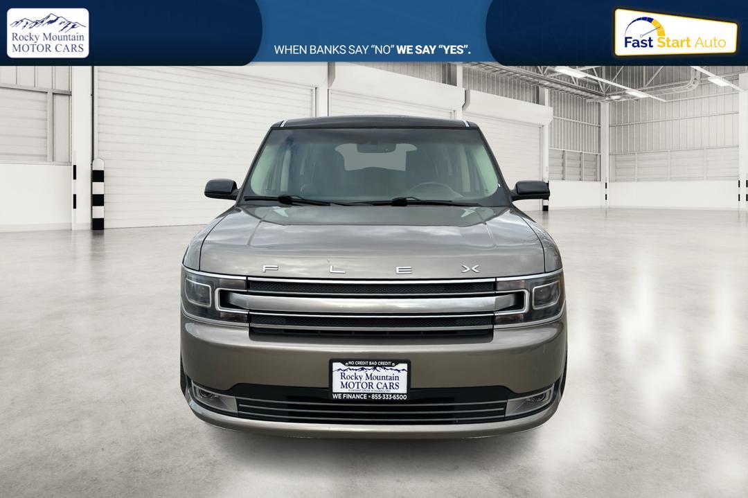 2013 Gray Ford Flex Limited AWD (2FMHK6DT0DB) with an 3.5L V6 DOHC 24V engine, 6-Speed Automatic Overdrive transmission, located at 767 S State Road, Pleasant Grove, UT, 84062, (801) 785-1058, 40.354839, -111.736687 - Photo#9