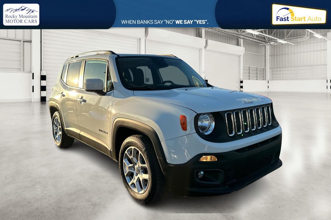 2015 White Jeep Renegade Latitude FWD (ZACCJABT0FP) with an 2.4L L4 engine, 6-Speed Manual transmission, located at 7755 State Street, Midvale, UT, 84047, (801) 753-9063, 40.610329, -111.892159 - Photo#0