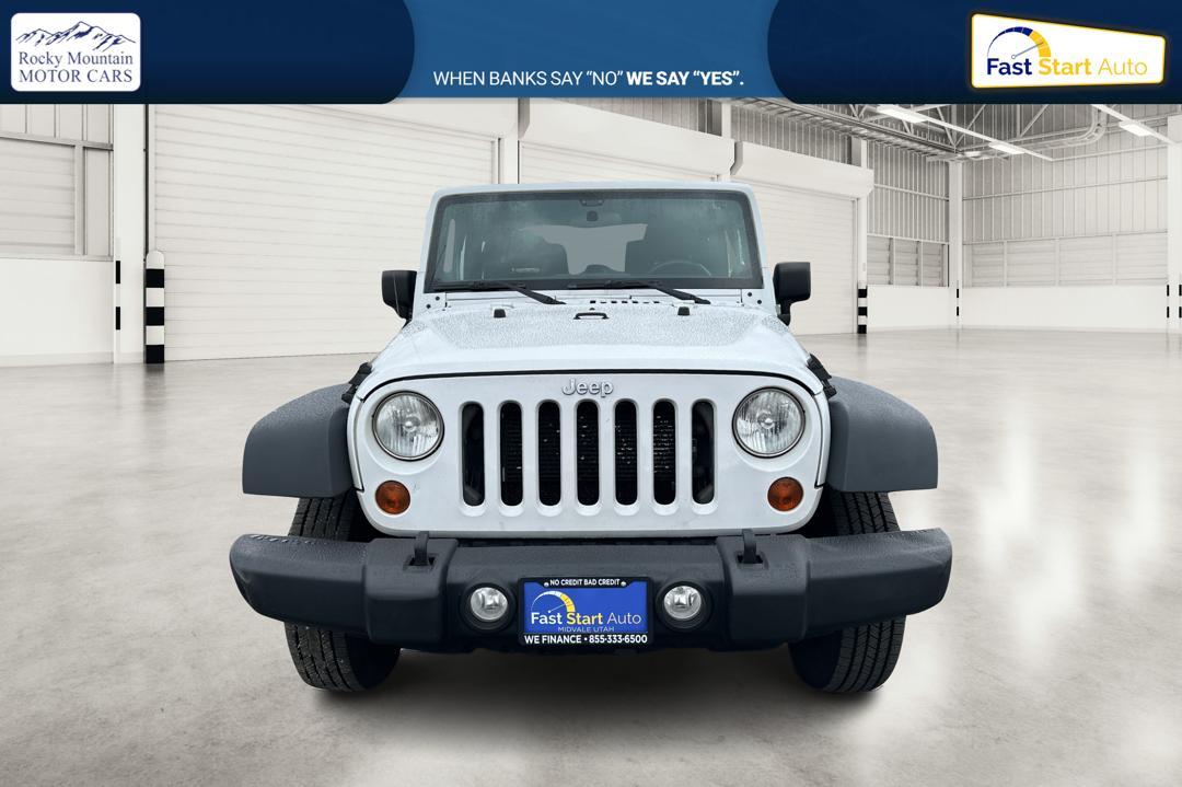 2012 White Jeep Wrangler Sport 4WD (1C4AJWAG0CL) with an 3.6L V6 DOHC 24V FFV engine, Automatic, 5-Spd transmission, located at 7755 State Street, Midvale, UT, 84047, (801) 753-9063, 40.610329, -111.892159 - Photo#9