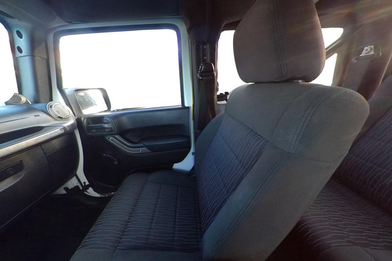 2012 White Jeep Wrangler Sport 4WD (1C4AJWAG0CL) with an 3.6L V6 DOHC 24V FFV engine, Automatic, 5-Spd transmission, located at 767 S State Road, Pleasant Grove, UT, 84062, (801) 785-1058, 40.354839, -111.736687 - Photo#13