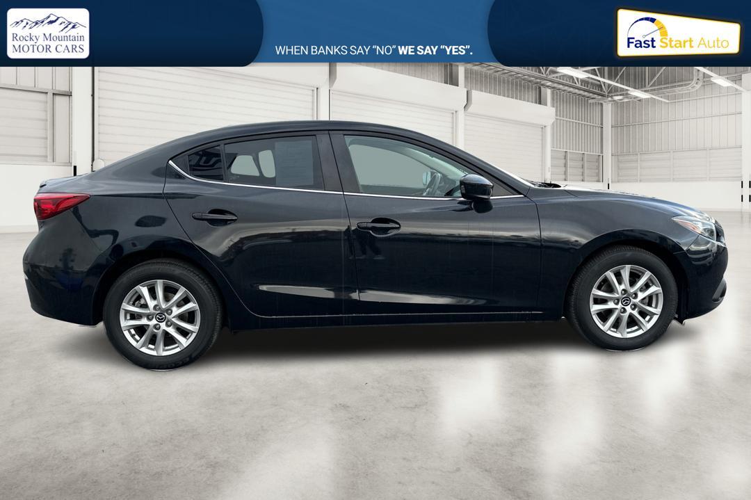 2016 Black Mazda MAZDA3 i Grand Touring MT 4-Door (JM1BM1W79G1) with an 2.0L L4 DOHC 16V engine, 6M transmission, located at 7755 State Street, Midvale, UT, 84047, (801) 753-9063, 40.610329, -111.892159 - Photo#1