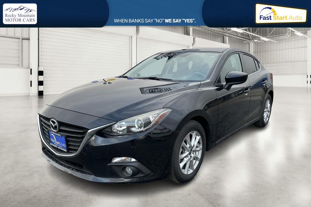 2016 Black Mazda MAZDA3 i Grand Touring MT 4-Door (JM1BM1W79G1) with an 2.0L L4 DOHC 16V engine, 6M transmission, located at 7755 State Street, Midvale, UT, 84047, (801) 753-9063, 40.610329, -111.892159 - Photo#8