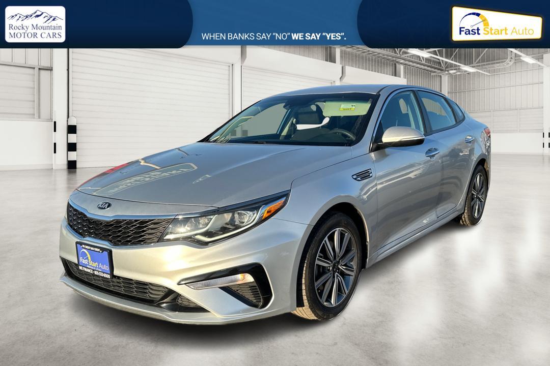 2019 Silver Kia Optima LX (5XXGT4L3XKG) with an 2.4L L4 DOHC 16V engine, 6A transmission, located at 7755 State Street, Midvale, UT, 84047, (801) 753-9063, 40.610329, -111.892159 - Photo#8