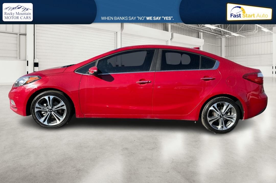 2016 Red Kia Forte EX (KNAFZ4A84G5) with an 2.0L L4 DOHC 16V engine, 6A transmission, located at 7755 State Street, Midvale, UT, 84047, (801) 753-9063, 40.610329, -111.890656 - Photo#6