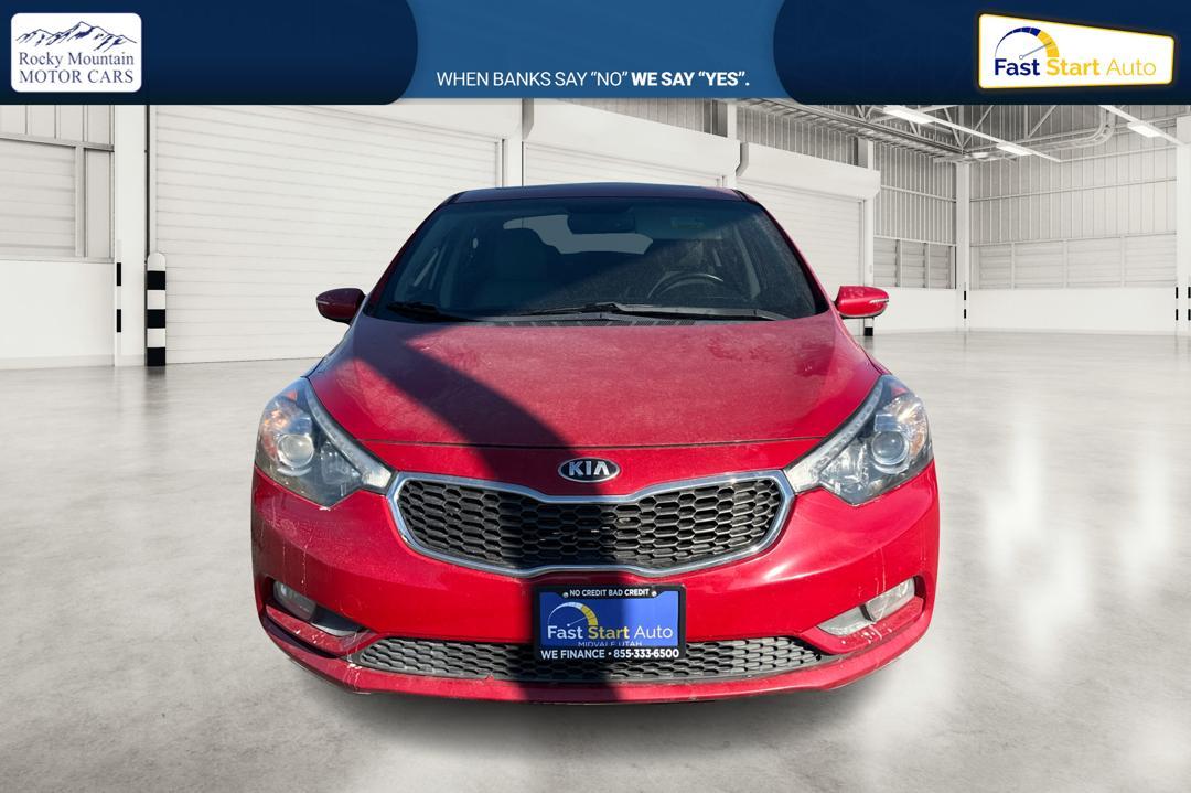 2016 Red Kia Forte EX (KNAFZ4A84G5) with an 2.0L L4 DOHC 16V engine, 6A transmission, located at 7755 State Street, Midvale, UT, 84047, (801) 753-9063, 40.610329, -111.890656 - Photo#9