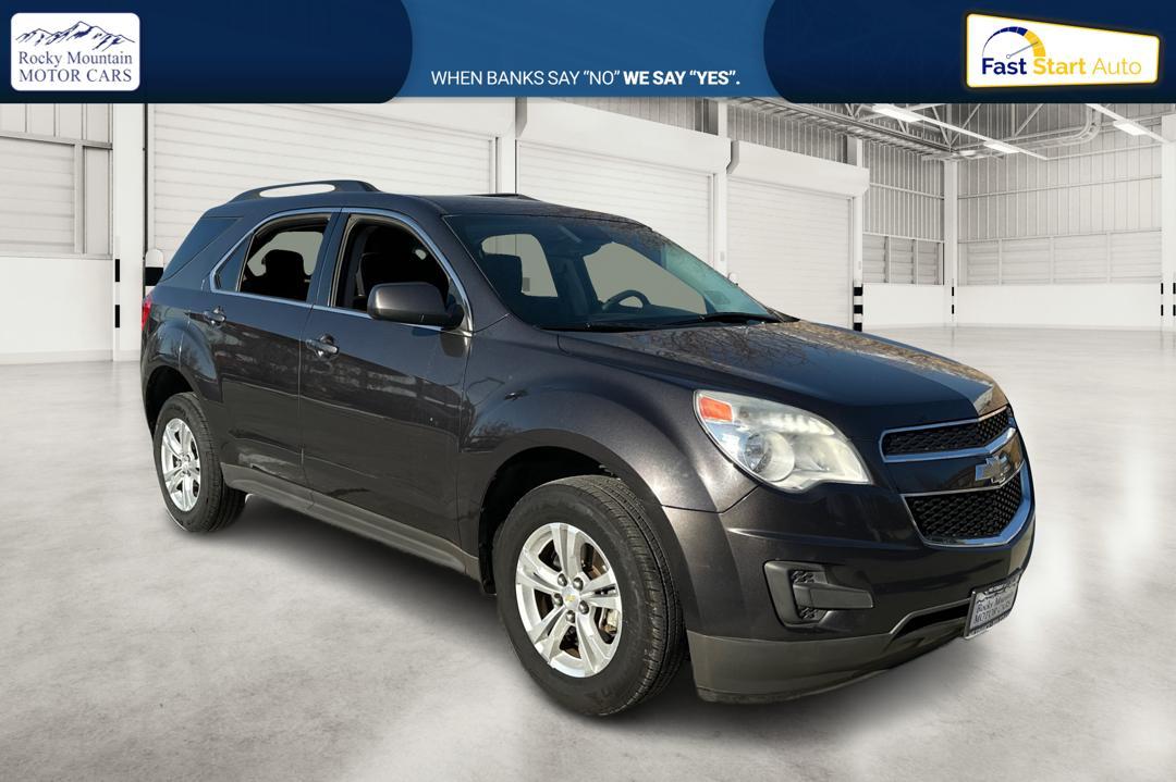 2015 Black Chevrolet Equinox 1LT 2WD (2GNALBEK5F6) with an 2.4L L4 DOHC 16V FFV engine, 6-Speed Automatic transmission, located at 344 S Washington Blvd, Ogden, UT, 84404, (801) 399-1799, 41.255482, -111.970848 - Photo#0