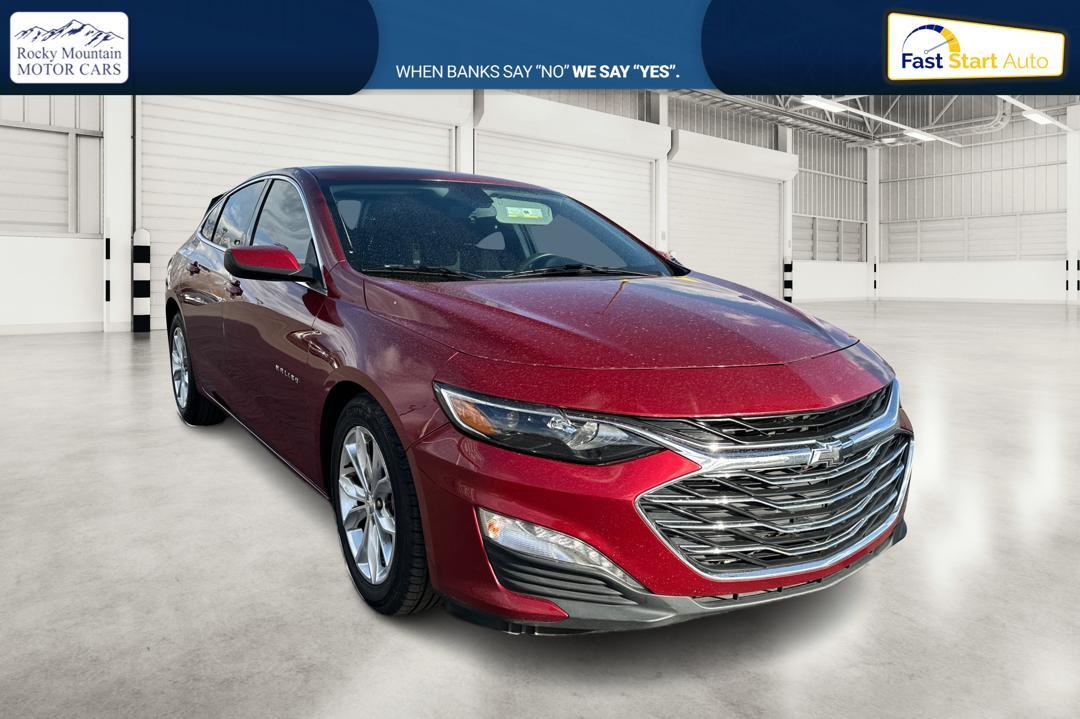 2019 Red Chevrolet Malibu LT (1G1ZD5ST9KF) with an 1.5L L4 DOHC 16V engine, 6A transmission, located at 7755 State Street, Midvale, UT, 84047, (801) 753-9063, 40.610329, -111.892159 - Photo#0