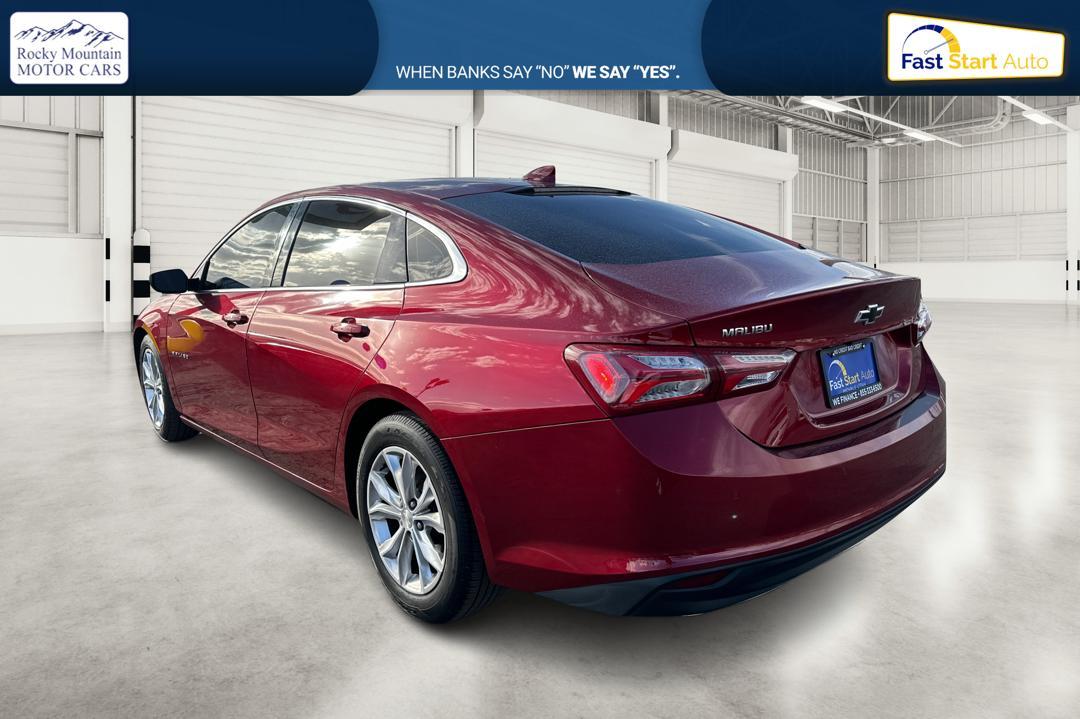 2019 Red Chevrolet Malibu LT (1G1ZD5ST9KF) with an 1.5L L4 DOHC 16V engine, 6A transmission, located at 7755 State Street, Midvale, UT, 84047, (801) 753-9063, 40.610329, -111.892159 - Photo#5