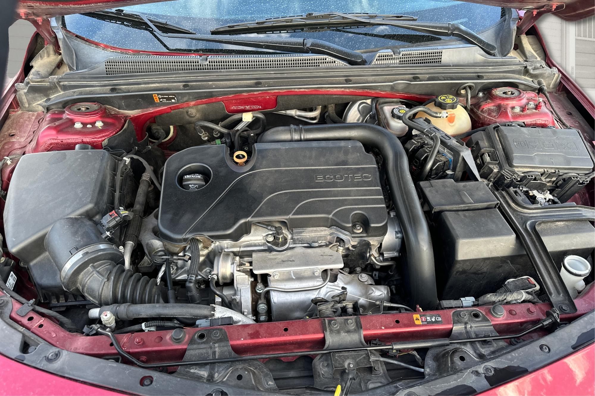 2019 Red Chevrolet Malibu LT (1G1ZD5ST9KF) with an 1.5L L4 DOHC 16V engine, 6A transmission, located at 7755 State Street, Midvale, UT, 84047, (801) 753-9063, 40.610329, -111.892159 - Photo#10