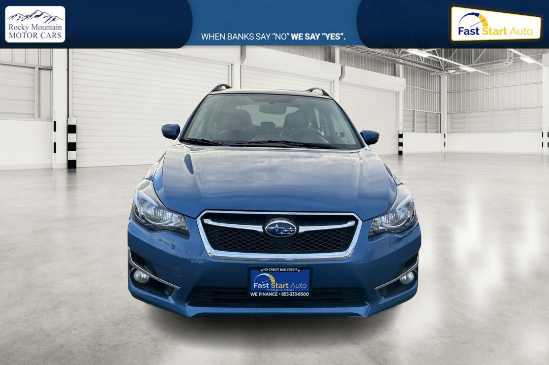 2015 Blue Subaru Impreza 2.0i Sport Limited PZEV 5-Door (JF1GPAW69F8) with an 2.0L H4 DOHC 16V engine, Continuously Variable Transmission transmission, located at 7755 State Street, Midvale, UT, 84047, (801) 753-9063, 40.610329, -111.892159 - Photo#9