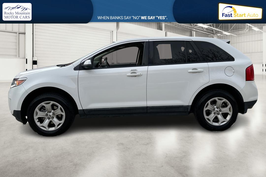 2014 White Ford Edge SEL FWD (2FMDK3JC9EB) with an 3.5L V6 DOHC 24V engine, 6-Speed Automatic transmission, located at 767 S State Road, Pleasant Grove, UT, 84062, (801) 785-1058, 40.354839, -111.736687 - Photo#6