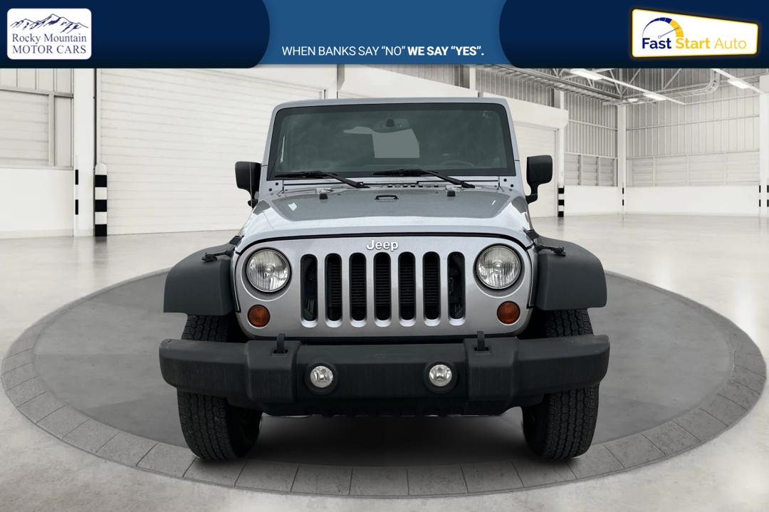 2013 Silver Jeep Wrangler Sport 4WD (1C4GJWAG0DL) with an 3.6L V6 DOHC 24V FFV engine, Automatic, 5-Spd transmission, located at 767 S State Road, Pleasant Grove, UT, 84062, (801) 785-1058, 40.354839, -111.736687 - Photo#7