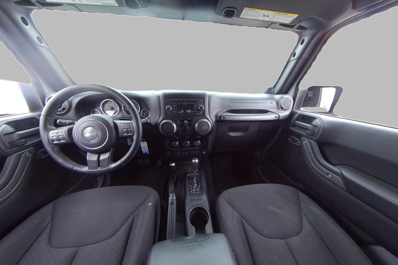 2013 Silver Jeep Wrangler Sport 4WD (1C4GJWAG0DL) with an 3.6L V6 DOHC 24V FFV engine, Automatic, 5-Spd transmission, located at 767 S State Road, Pleasant Grove, UT, 84062, (801) 785-1058, 40.354839, -111.736687 - Photo#15