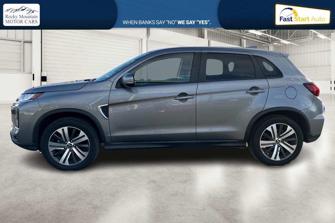 2020 Gray Mitsubishi Outlander Sport 2.0 ES 4WD (JA4ARUAU3MU) with an 2.0L L4 DOHC 16V engine, CVT transmission, located at 7755 State Street, Midvale, UT, 84047, (801) 753-9063, 40.610329, -111.892159 - Photo#6