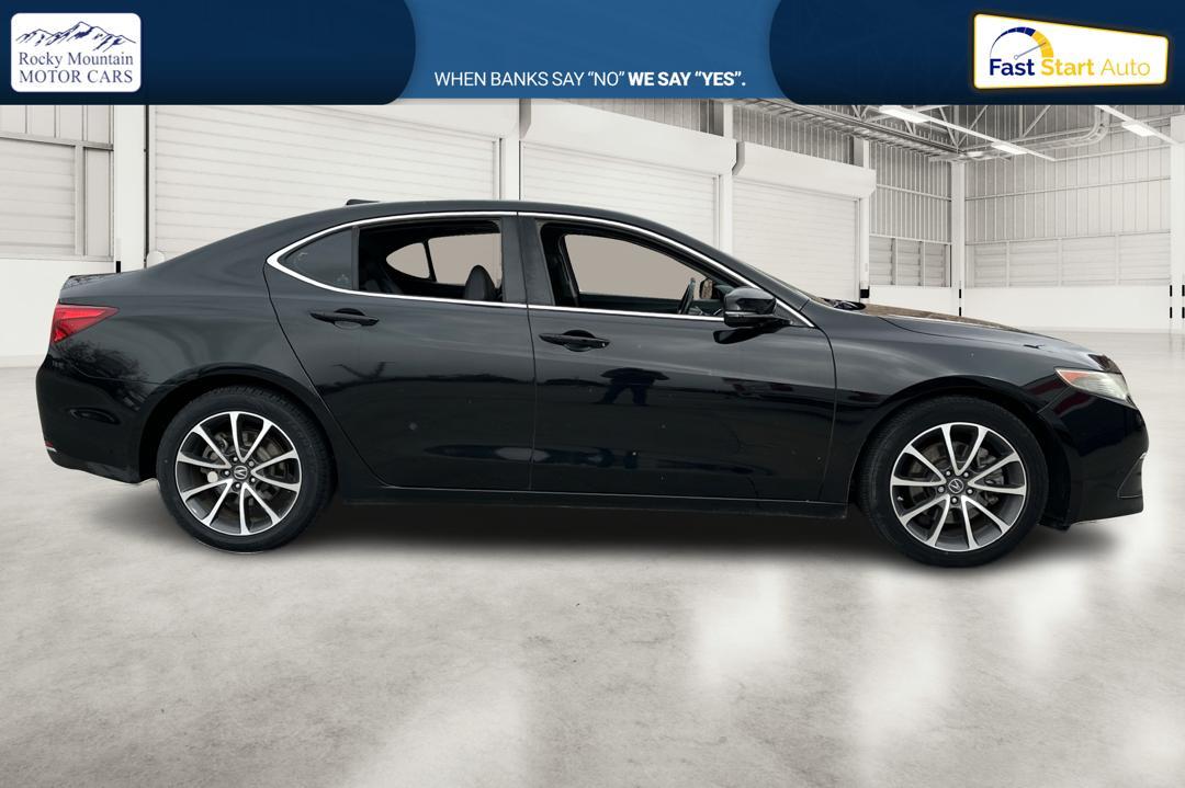 2016 Black Acura TLX 9-Spd AT (19UUB2F38GA) with an 3.5L V6 SOHC 24V engine, 9A transmission, located at 344 S Washington Blvd, Ogden, UT, 84404, (801) 399-1799, 41.255482, -111.970848 - Photo#1