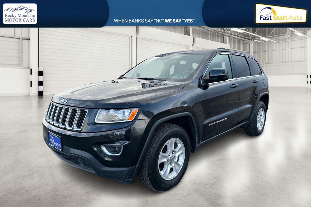 2014 Black Jeep Grand Cherokee Laredo 4WD (1C4RJFAG1EC) with an 3.6L V6 DOHC 24V engine, 5-Speed Automatic transmission, located at 7755 State Street, Midvale, UT, 84047, (801) 753-9063, 40.610329, -111.892159 - Photo#8