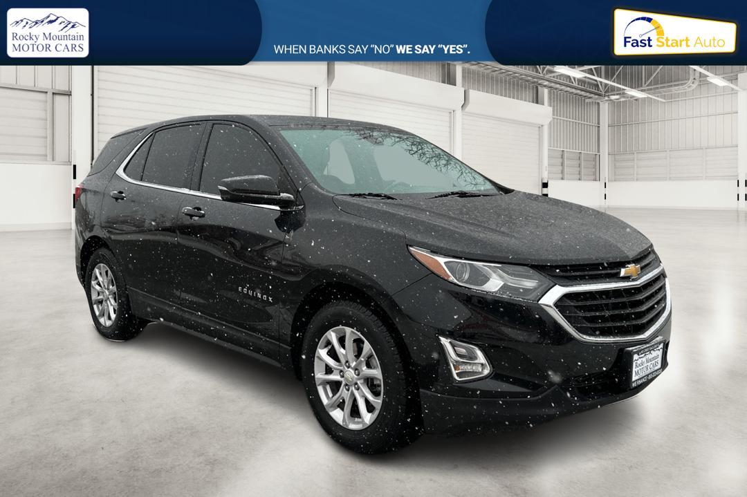 2019 Black Chevrolet Equinox LT 2WD (3GNAXKEV9KL) with an 1.5L L4 DIR DOHC 16V TURBO engine, 6A transmission, located at 767 S State Road, Pleasant Grove, UT, 84062, (801) 785-1058, 40.354839, -111.736687 - Photo#0