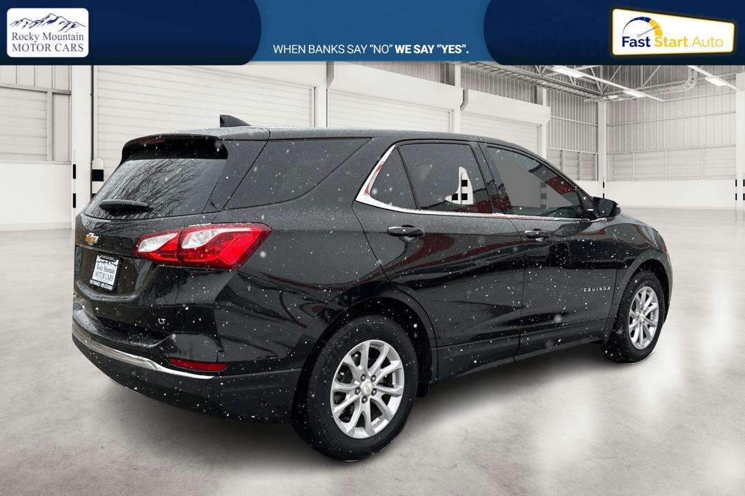 2019 Black Chevrolet Equinox LT 2WD (3GNAXKEV9KL) with an 1.5L L4 DIR DOHC 16V TURBO engine, 6A transmission, located at 767 S State Road, Pleasant Grove, UT, 84062, (801) 785-1058, 40.354839, -111.736687 - Photo#2