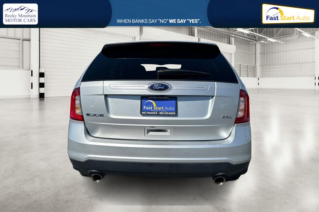 2014 Silver Ford Edge SEL FWD (2FMDK3JC9EB) with an 3.5L V6 DOHC 24V engine, 6-Speed Automatic transmission, located at 7755 State Street, Midvale, UT, 84047, (801) 753-9063, 40.610329, -111.890656 - Photo#4