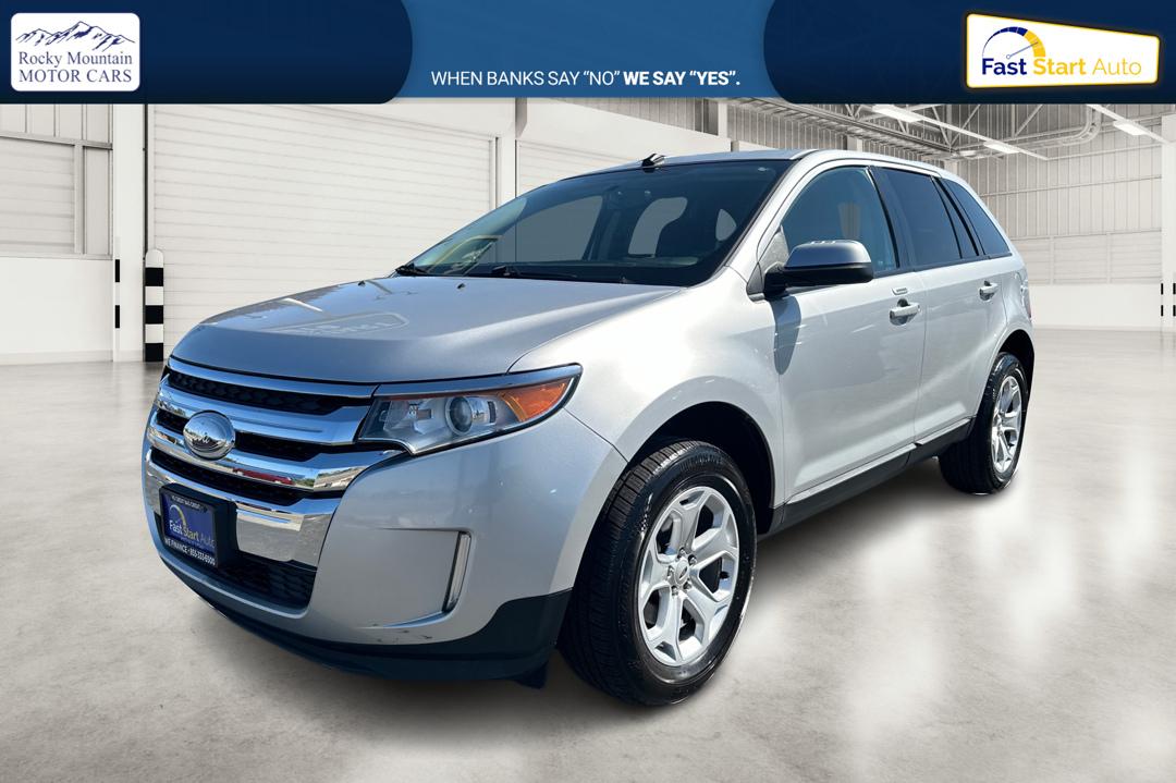 2014 Silver Ford Edge SEL FWD (2FMDK3JC9EB) with an 3.5L V6 DOHC 24V engine, 6-Speed Automatic transmission, located at 7755 State Street, Midvale, UT, 84047, (801) 753-9063, 40.610329, -111.890656 - Photo#8