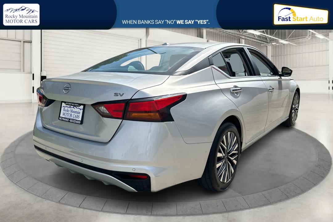 2024 Silver Nissan Altima 2.5 SV (1N4BL4DV2RN) with an 2.5L L4 DOHC 16V engine, CVT transmission, located at 767 S State Road, Pleasant Grove, UT, 84062, (801) 785-1058, 40.354839, -111.736687 - Photo#2