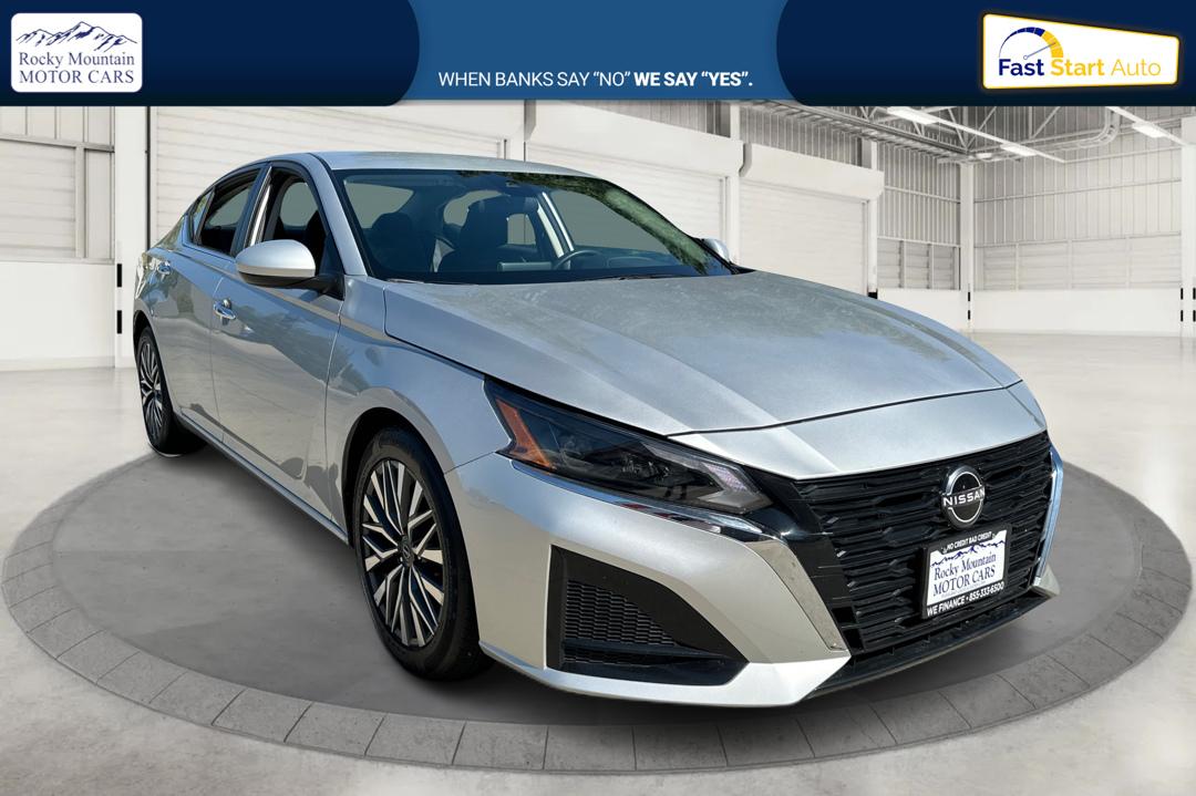 2023 Silver Nissan Altima 2.5 SV (1N4BL4DV2PN) with an 2.5L L4 DOHC 16V engine, CVT transmission, located at 767 S State Road, Pleasant Grove, UT, 84062, (801) 785-1058, 40.354839, -111.736687 - Photo#0